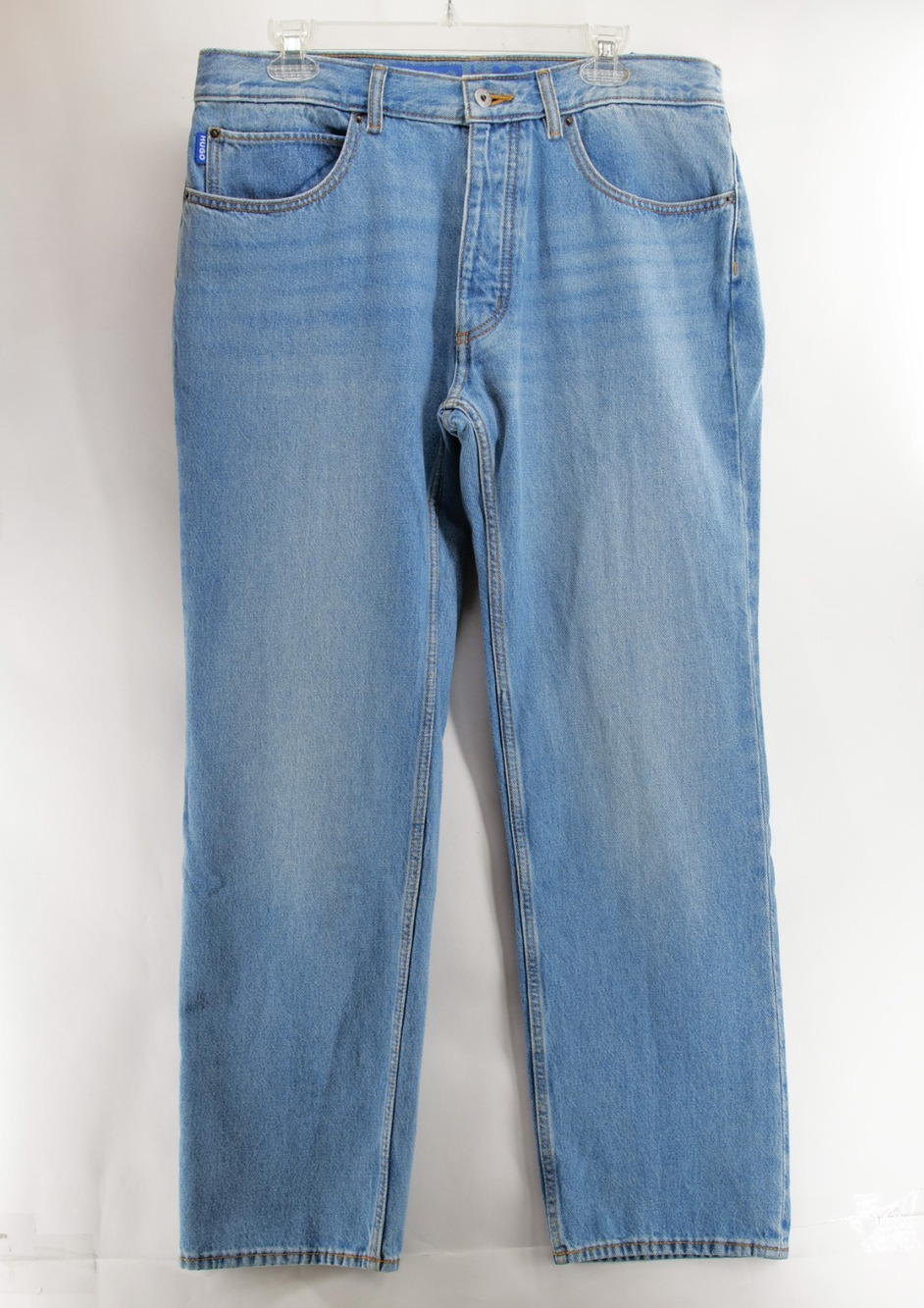 BOSS Hugo Boss NWT Jonah Straight Fit Jeans Men's Size 34x32 Blue Denim 50534535